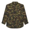 Camouflage Fitted Shirt “Green” 659027TKL142840