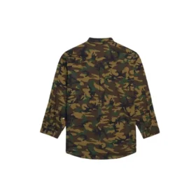 Camouflage Fitted Shirt “Green” 659027TKL142840