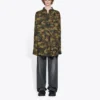 Camouflage Fitted Shirt “Green” 659027TKL142840