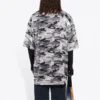 Camouflage Mesh Shirt “Grey” 647651TJLC51240