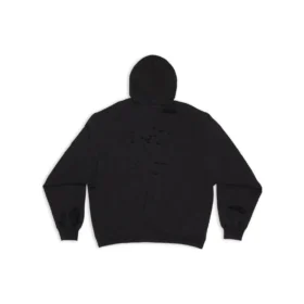 Caps Destroyed Hoodie “Black” 659403TKVB61781