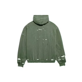 Caps Destroyed Hoodie “Green” 659403TKVB63011