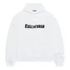 Caps Destroyed Hoodie “White” 659403TKVB69040