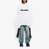 Caps Destroyed Hoodie “White” 659403TKVB69040