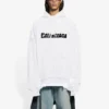 Caps Destroyed Hoodie “White” 659403TKVB69040