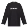 Caps Oversized Long Sleeve T-Shirt “Black” 681046TNVL11070