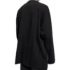 Caps Oversized Long Sleeve T-Shirt “Black” 681046TNVL11070