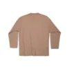 Caps Oversized Long Sleeve T-Shirt “Khaki” 681046TNVL17761