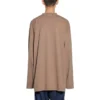 Caps Oversized Long Sleeve T-Shirt “Khaki” 681046TNVL17761