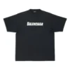 Caps T-shirt Boxy Fit “Black” 651795TNVL11070