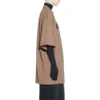 Caps T-shirt Boxy Fit “Tan” 651795TNVL17761