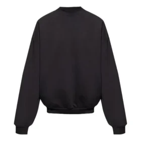 Care Label Creweneck Sweatshirt “Black” 724511TNVL61070