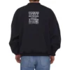 Care Label Creweneck Sweatshirt “Black” 724511TNVL61070
