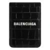 Cash Magnet Card Holder Crocodile Embossed “Black White” 6758352AAYM1090