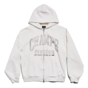 Champs-elysees Full Zip Hoodie Regular Fit “White” 803264TRVM99016