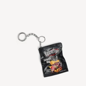 Charm/keychain chips in black