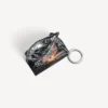 Charm/keychain chips in black