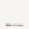 Charm/keychain luggage swing  in white/red