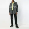 Checkered Nylon Track Suit Jacket “Black” 571439TEM181070