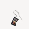 Chips phone holder pouch in black