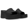 Chunky Wedge Sandals “Black Rubber” 737923W1S891000