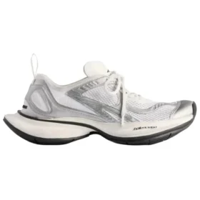 Circuit Sneakers “White and Silver Polyester Nylon TPU and Polyurethane” 793944WFLGY9100