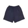 Cities New York Cotton Sweat Shorts “Navy White” 676137TLVM30396