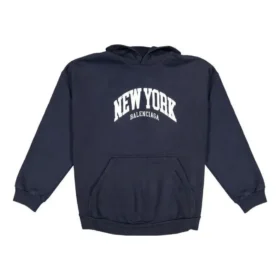 Cities New York Hoodie Wide Fit “Navy White” 675003TLVM33967