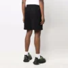 Cities Paris Cotton Sweat Shorts “Black White” 676137TLVL81070