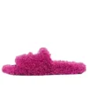 Cities Paris Furry Slides “Pink” 654261W2DO25301