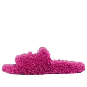 Cities Paris Furry Slides “Pink” 654261W2DO25301