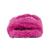 Cities Paris Furry Slides “Pink” 654261W2DO25301