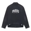 Cities Paris Oversized Denim Jacket “Washed Black White” 690198TBP479034