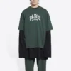 Cities Paris T-shirt Medium Fit “Green” 612966TLVL73011