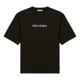 Classic Logo Large Short Sleeve Unisex Black 620941TIV501070