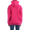 Classic Logo Minimalistic Solid Color Hoodie Pink 570798THV775630