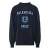 College Crest Crewneck Sweatshirt “Navy” 696226T32394640