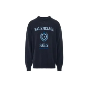 College Crest Crewneck Sweatshirt “Navy” 696226T32394640