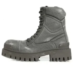 Combat Strike 20mm Boots “Washed Grey Cotton” 694060W2H113300