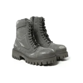 Combat Strike 20mm Boots “Washed Grey Cotton” 694060W2H113300