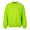 Contrasting Logo Sweatshirt “Lime” 671125TKVB57072