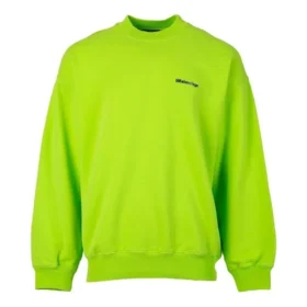 Contrasting Logo Sweatshirt “Lime” 671125TKVB57072
