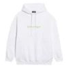 Copyright Logo Print Medium Fit Hoodie “White” 578135TIV559152