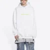 Copyright Logo Print Medium Fit Hoodie “White” 578135TIV559152
