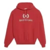 Cotton BB Logo Oversized Hoodie “Red” 547765TCV316400