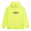 Crew Letter Printing Male Yellow 600583TIV757072