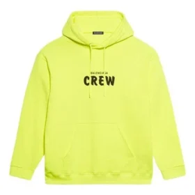Crew Letter Printing Male Yellow 600583TIV757072