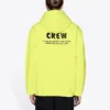 Crew Letter Printing Male Yellow 600583TIV757072