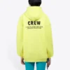 Crew Printing Hoodie Yellow 578135TIV757072