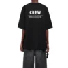 Crew Printing Loose Short Sleeve Black 620941TIV741070